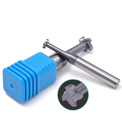 1PCS HRC60 TiCN Coated T Slot Keyseat End Milling Cutter Solid Carbide 2mm-12mm