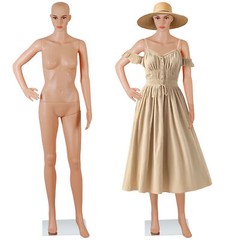 Female Mannequin Manikin Dress Form 69″ Adjustable Mannequin Full Body with Base