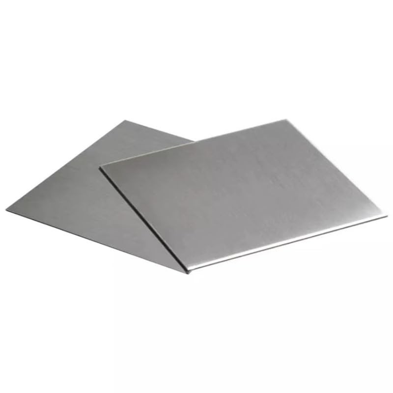 2 PCS 304 Stainless Steel Sheets Plates 0.06x8x8 Inch 1.5mm Thickness Panel