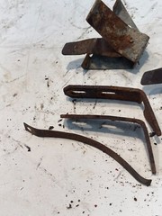 1958 Ford 1841 Tractor Hood Latches & Parts 800