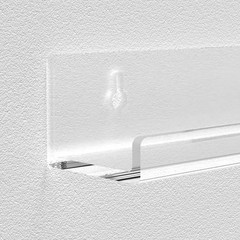 8 Pack 12-inch Vinyl Record Wall Mount, Clear Acrylic Album Record Holder Dis…