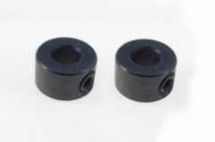2 Pack 3/16″ Bore Shaft Collar With 8-32 Set Screw – Black Oxide Finish BSC-018