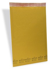 #5 200 10.5×16 Kraft Ecolite 100 % USA Bubble Mailers Envelopes Bags Self Seal