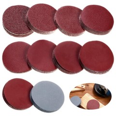120pcs 2Inch 60-3000 Grit Mixed Sander Sanding Discs Pads Hook & Loop Sandpaper