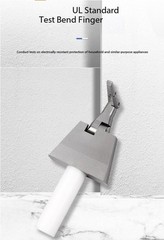 PA100 Safety-Compliant Curved-Finger Hinge Protection Rating Probe