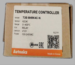1x Temperature Controller T3S-B4RK4C-N K(CA) 0~400℃ 100-240V