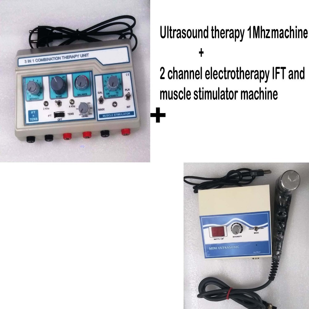 US Ultra Pro Mini 1mhz Ultrasound With Combination (Tns+ms+if.t) Combo Machine