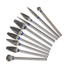 Tungsten Steel Dental Carbide Burs Lab Burrs Tooth Drill 2.35mm Grinder Bits