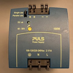 PULS ML100 MiniLine 48-56 Volts 100-Watts 1Phase 47-63Hz Power Supply ML100-105