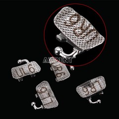AZDENT Dental Orthodontic Convertible Bondable Buccal Tube ROTH .022″ 1st Molar