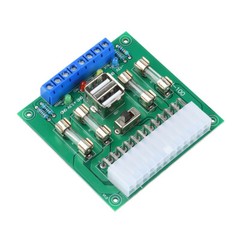 20Pin 24Pin ATX Benchtop Board Computer PC Power Supply Breakout Adapter Module