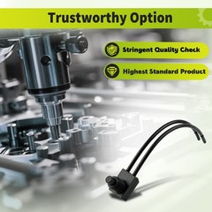 5pcs 12V 4″ Wire Leads Waterproof On-Off Push-Button Switch for Motorcycle Car