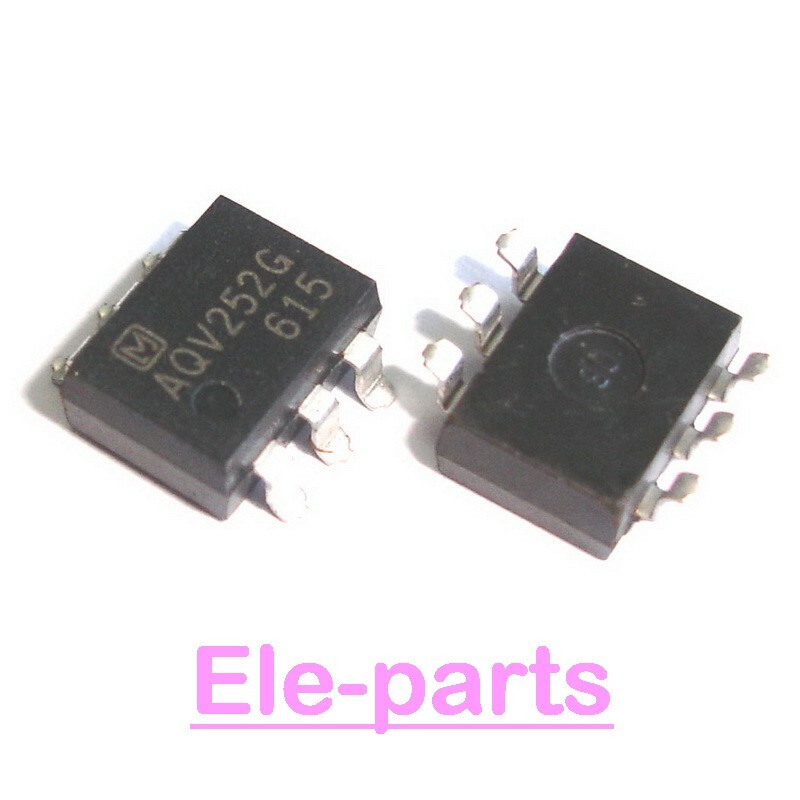 10 PCS AQV252G SOP-6 AQV252 SMD-6 Both low on-resistance Measuring instruments