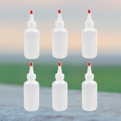 8pcs bottle tops Scale Squeeze Bottle Hair Dye Bottle