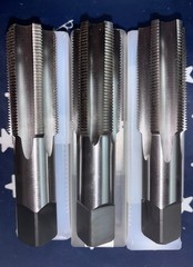 3pc SET Nachi 1-1/2-12 NF G H4 Tap 1-1/2” 12tpi Taper Plug Bottoming 1 of Each