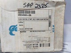 Gems Sensors FS-200 Shuttle Type Flow Switch 27109
