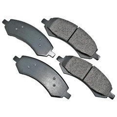4pcs Disc Brake Pad Kit Set Front Side Assembly Compatible with Ram
