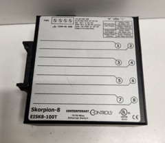 GUARANTEED! CONTEMPORARY CONTROLS 8-PORT ETHERNET SWITCH SKORPION-8 EISK8-100T