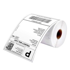 4″x6″ Direct Thermal Printer Label, Shipping Labels Compatible with Rollo, Ja…
