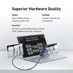 Portable Dental Mobile Unit Ray Digital Machine No Shield RVG Sensor Size 1/2