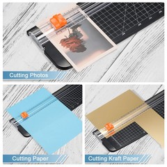 18″Length,10-Sheet Capacity Paper Cutter A3 Stack Portable Paper Trimmer