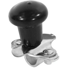 Black Steering Wheel Spinner Suicide Knob Handle Universal Fits Ford Tractors