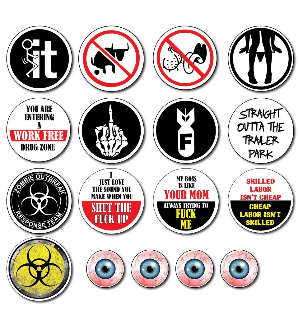17 Funny Hard Hat 3M Helmet Sticker Decal Toolbox Construction Electrician Ibew