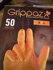 Gloves Nitrile, Compatible Touch Screen, Size: LX50 – Grippaz