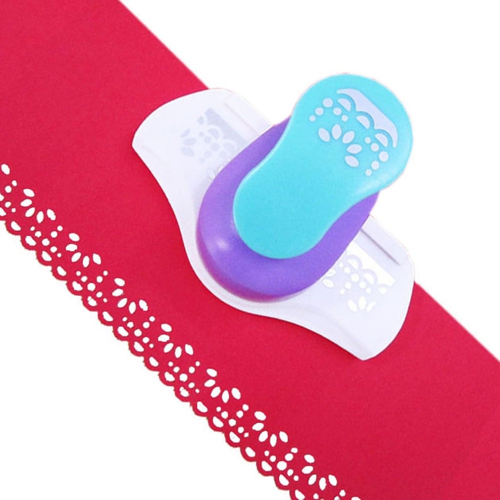 Leaf Lace Craft Punch Hemming Edge Fancy Border Paper Scrapbooking Tool