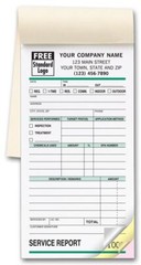 365 Pest Control Form Small Service Order Booked 3 3/8 x 6 1/4″