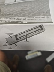 Electromagnetic Lock with 600Pound Holding Force.