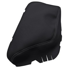 Gray PVC Leather Console Lid Cover Dodge Challenger 2015-2019 DOD-CHA-1520