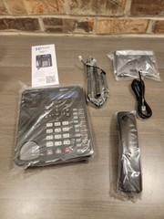 New XBlue X16 Plus Hybrid business phone system bundle with 4 digital phones
