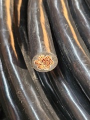250ft Black Coated Wire 2/0 Gauge SAE J1127 Type SGT 80 Degree C 60V