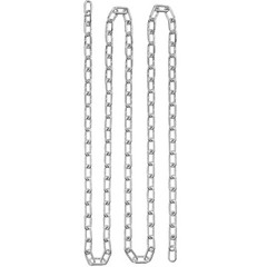 VEVOR Zinc Plated Proof Coil Chain Carbon Steel Chain Sling 3/16″ x 250′ 1100lbs