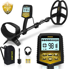 Metal Detector for Adults, Professional Foldable Waterproof Metal Detector with