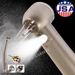 Dental Fiber Optic E-generator LED High Speed Handpiece Turbine 4 HOLE