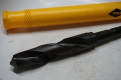 TWILL 1-13/16″ Taper Shank 3 MTS 2 Flutes Twist Drill Black Oxide Brazil