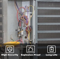70 + 5 µF 70/5 MFD 6% CBB65B Dual Run Start AC Capacitor 370/440/450 VAC