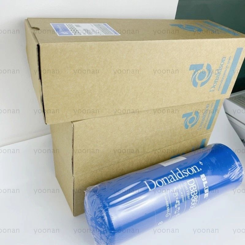 3 pack Donaldson Blue DBB8666 4 Micron Fuel Filter