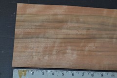 Queensland Walnut Raw Wood Veneer Sheet 7 x 45 inches1/42nd WOW! I7649-46