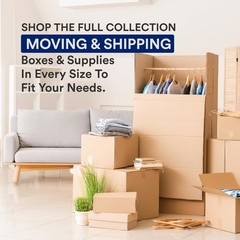 Durable 10-Pack Moving Boxes 18″L x 14″W x 12″H – Ideal for Packing & Shipping