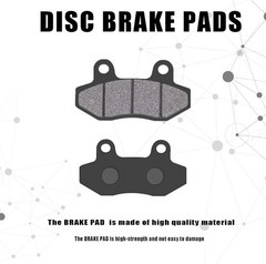 2PCS Brake Pads Set for 150cc 200cc 250cc ATV Dirt Bike Pit Bike Go Kart, go kar
