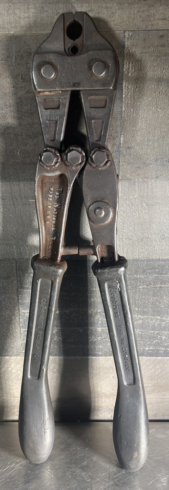 National Telephone Supply Co. Nicropress 51 plum Oval Manual Swaging Tool. ID10