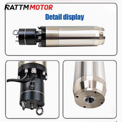 2.2KW/3KW ISO20 ATC Spindle Water Cooled Automatic Tool Change 24000rpm 40000rpm