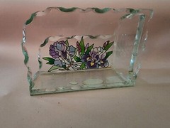 Joan Baker Designs Grape Arbor Business Card Holder
