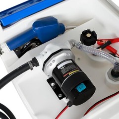 48 Gallon 12V 10GPM DEF Portable Tranfer Tank with Pump，Nozzle, Hose