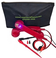 Loop Check Phone Set Electrician Toner Continuity Cable Tracer Ringer JE001