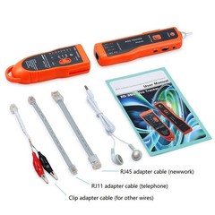 Wire Tester RJ45 RJ11 Cable Tracker Line Finder Multifunction Wire Tracker Et…