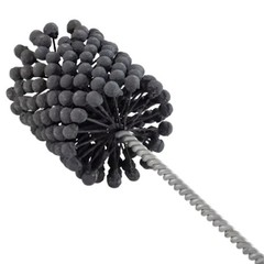 3.54″ 90mm Engine Cylinder Hone 240 Grit Ball Brush for 3.18″-3.55″ Bore Deglaze